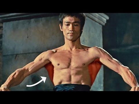 Bruce Lee's Lats Muscles. What is the secret of training?