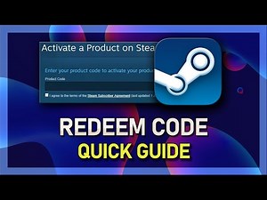 How To Redeem a Code on Steam - Unlock Game Key
