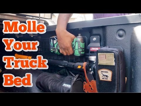 Builtright Industries Molle Panel Install 2008 - 2019 Sierra/Silverado