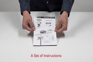 Five Star OmniPro HD TV Antenna with 40 ft Cable and Mounting Pole, Indoor/Outdoor, 200miles Reception Range, New