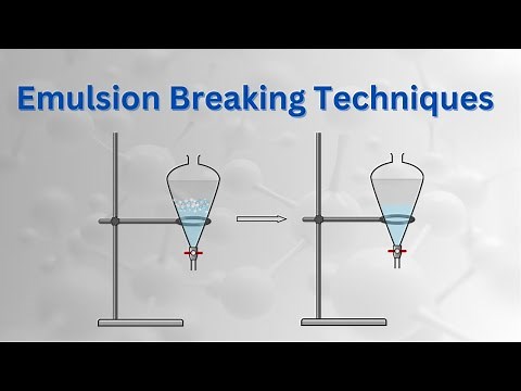 Emulsion I How to break an emulsion formed in reaction workup? I Emulsion Breaking Techniques