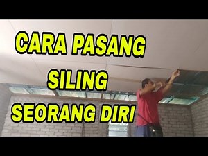 Cara pasang siling seorang diri