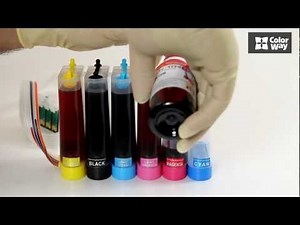 Video manuals of TM ColorWay CISS Epson PX660