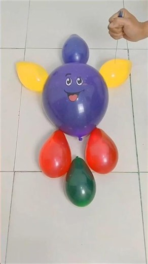 Amazing Rainbow Balloon Explosion 💥 Satisfying Slow Motion Splash! #shorts #popping #poppballons