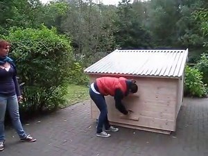 Fahrradgarage , Radgarage, Zweiradgarage , Fahrradunterkunft, Fahrradbox