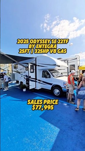 Perfect RV for 1-4 people under $80k! 2025 Entegra Odyssey SE 22TF