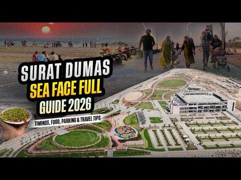 Everything You Need to Know About Surat's New Dumas Sea Face | Full Information & Tour