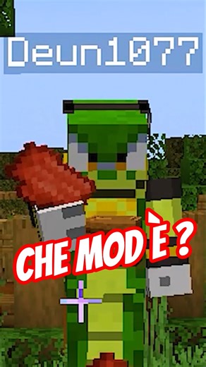 CHE MOD È ??? #minecraft #minecraftita