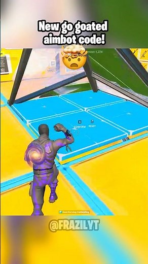 New about code go goated 🐐 #fortnite #fortniteclips