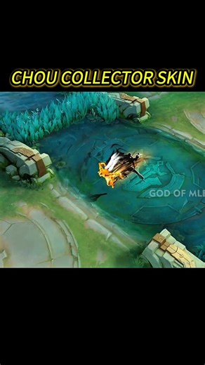 Chou Collector Skin is INSANE 😳🔥 Full Gameplay & Skill Effects | MLBB Short