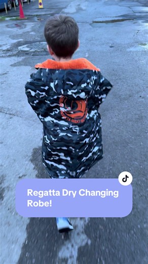 The Essential Regatta Dry Changing Robe for Kids