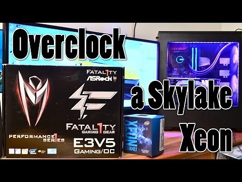 Turn a Xeon E3 1230v5 into an i7 6700K!
