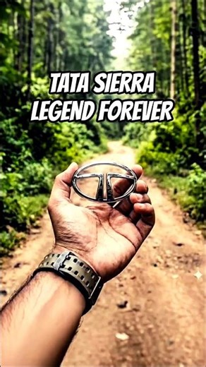 When the Logo Drops, the Legend Rises – Tata Sierra 2025 ✨ #tatamotors #tatasierra2025 #tatasierra