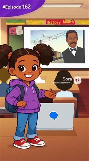 #Episode162 Kenzie learns about Granville T. Woods and how communication technology improved safety.