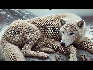 "Rescuing a Wolf Covered in Barnacles in a Snowy Wilderness | Amazing Animal Rescue Story"