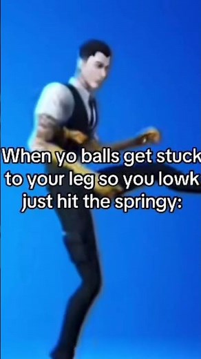 How I hit the springy Fortnite emote irl #fortnite #fortnitememes #funny #nostalgia #dance