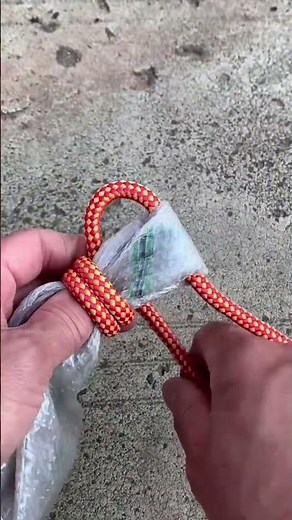 Practical method of binding cloth corner knots