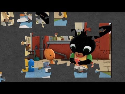 Bing Puzzle | Playing with the Hose Pipe – Bing and Sula