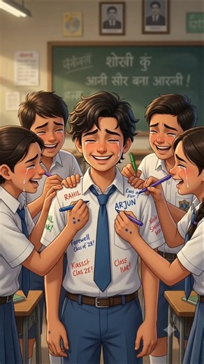 The Last Day of School We’ll Never Forget 🥹🎓💔 #shorts #schoolmemories