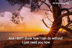 Need You🌷 (Lady Antebellum) with lyrics | All time song hits