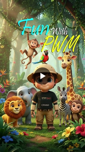 Understanding PWM: How Microcontrollers Control Motors LEDs | STEM-Xpert