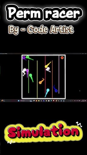 Perm Racer Simulator by Code Artist, made with Godot engine