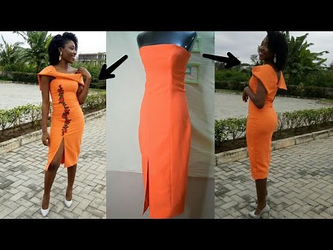 Transform your TUBE or STRAPLESS DRESS to an OFF THE SHOULDER DRESS | Quick & Easy