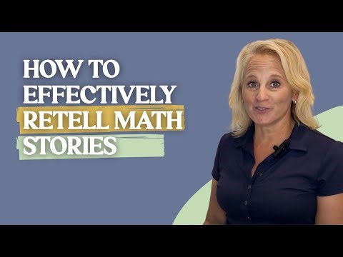 Retelling vs math main idea: helping students with sense-making