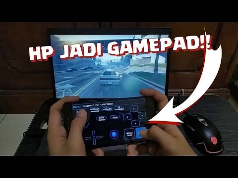 Cara membuat HP jadi Controller!! - TUTORIAL