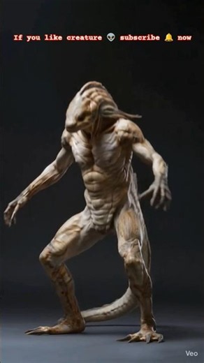 Mystery Creature Revealed 😱 | Unreal Alien Beast #Shorts #creature #alien #mystery