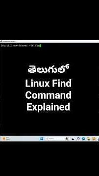 Linux Find Command Explained | Search Files Like a Pro