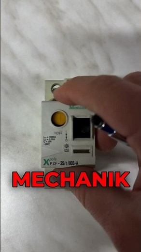 How does the test button on an RCD work? ⚡️ #electrics #electricalengineering #electrician #knowl...