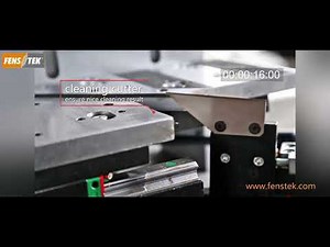 Two/Doulbe head seamless welding machine for UPVC window making/fabrication HW2S260