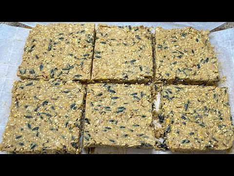 How to make Suet Cakes for Birds | Birds ❤️Peanut Butter Suet #suet
