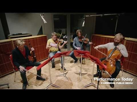 Danish String Quartet on Performance Today - "Valse from Lasse"