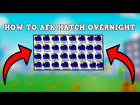 HOW TO AFK HATCH OVERNIGHT IN PET SIMULATOR X ...