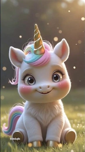 Cutest Baby Unicorn You Ever See 🦄