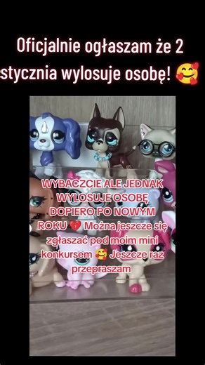 Można jeszcze się zgłaszać pod moim filmikiem gdzie ogłosiłam mini konkurs 🥰