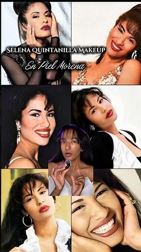 Selena Quintanilla makeup on brown skin 🤎✨