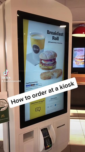 How to Order on a McDonald's Kiosk