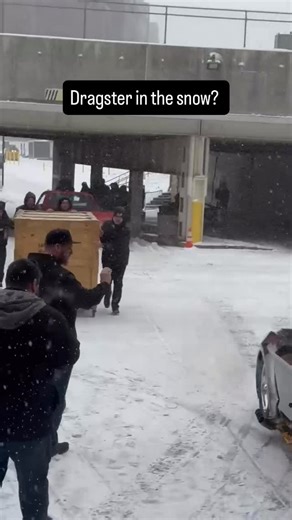 CVF Racing on Instagram: "Getting a little slippery at PRI 2025 #mustang #CVFRacing #DragRacing"