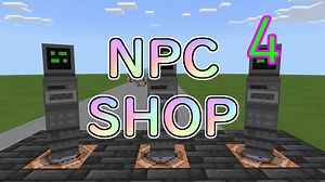 【Minecraft BE】NPCでショップを作ってみる ４期【コマンド】