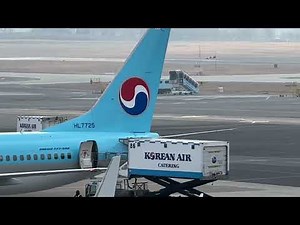 똑똑 문열어주세요. 케이터링 작업 모습, 대한항공 B737#대한항공#지상조업#케이터링#항공기문개방#김포공항