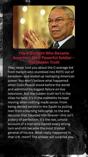 The C-Student Who Became America’s Most Powerful Soldier – The Hidden Truth