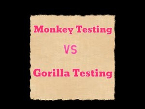 Monkey Testing vs Gorilla Testing || Difference between Monkey Testing vs Gorilla Testing