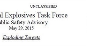 ATF Posts PSA on Exploding Targets