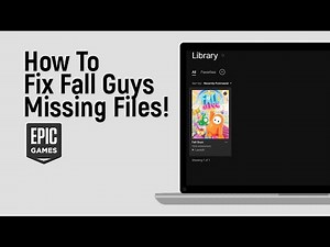 How to Fix Fall Guys Missing Files Epic Games [easy]