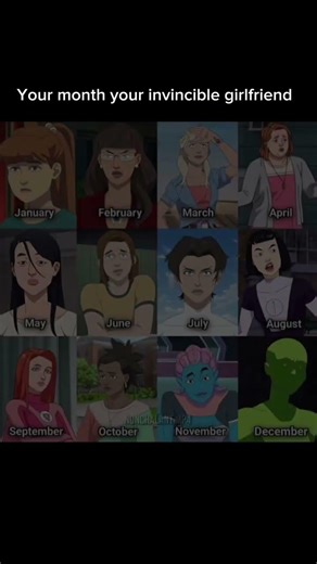 Your month your invincible Girlfriend #invincibleseason4 #invincible #shorts