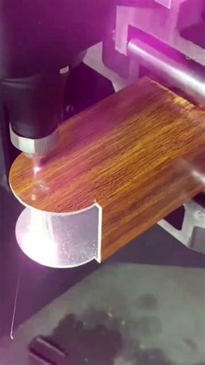 #Laser tube cutting machine has fast speed and high precision #Laser cutting processing # Fa