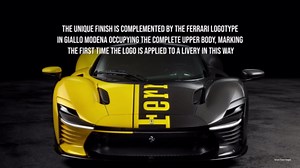 Ferrari Creates One-Off Supercar To Be Auctioned For Charity